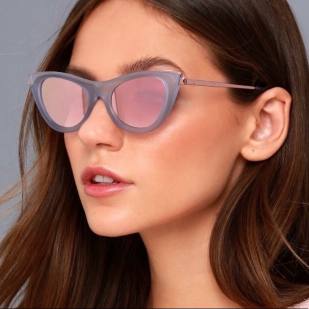 Le Specs Lavender glasses